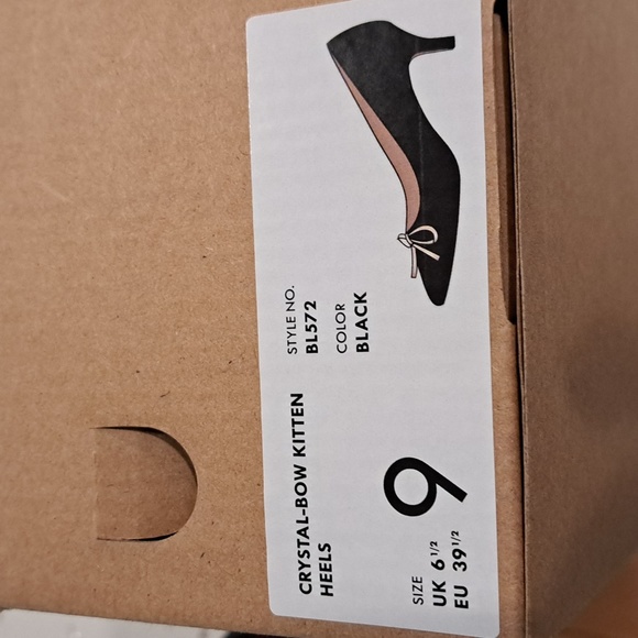 NIB J. Crew black satin pumps - Picture 11 of 12